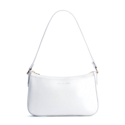 Pearl*Small | Petite bean shaped shoulder bag with a zipper closure