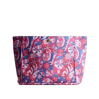 Floralis*Classic*Medium | Printed canvas organizer with pockets