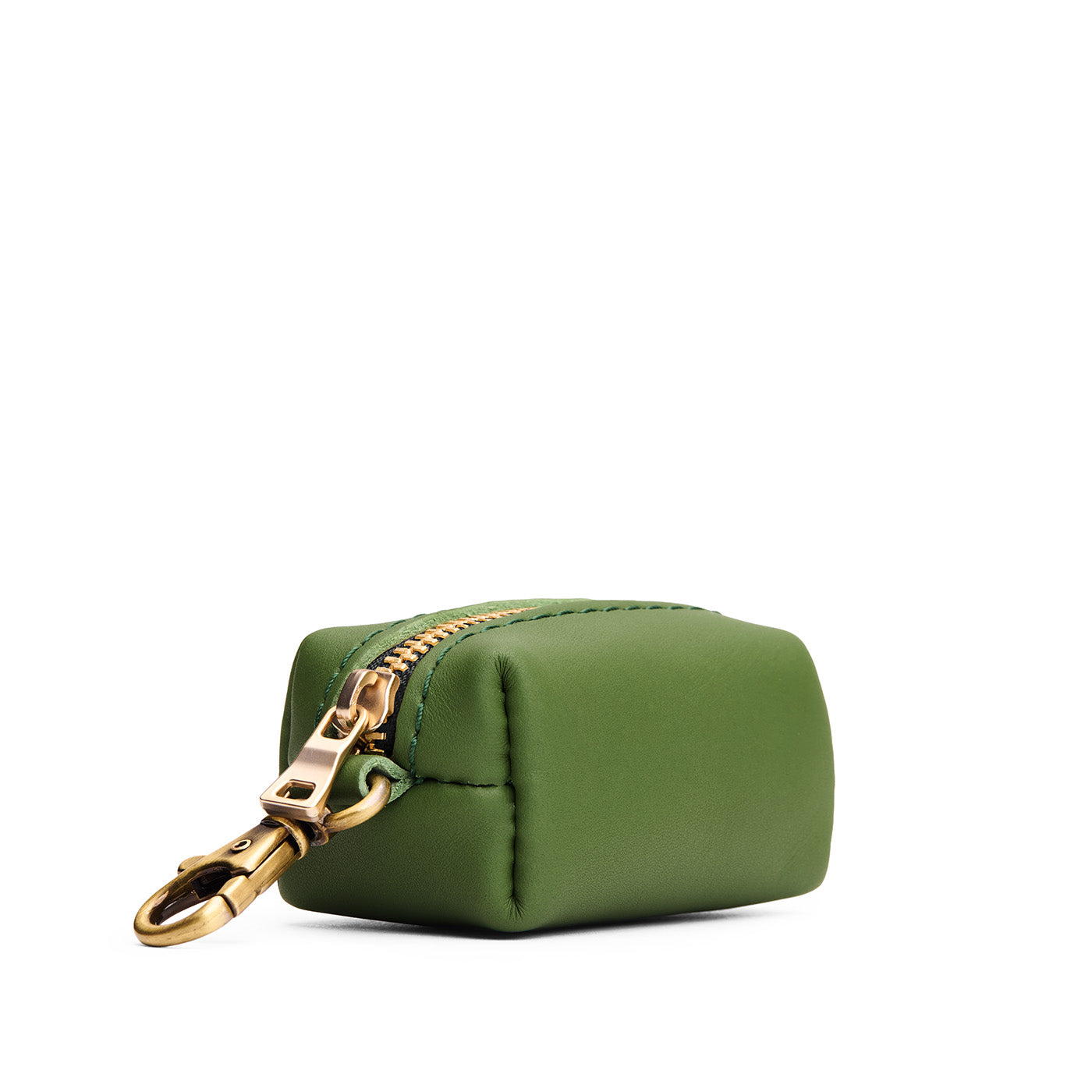 Cactus | Leather small keychain pouch