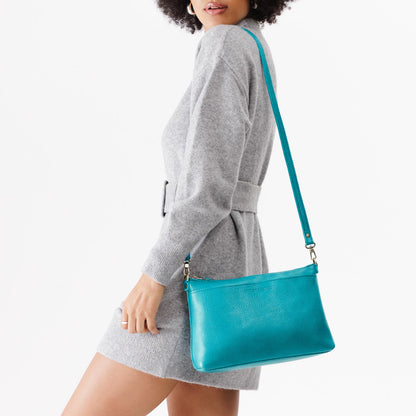 Baja*Large | Zip top crossbody bag with detachable strap