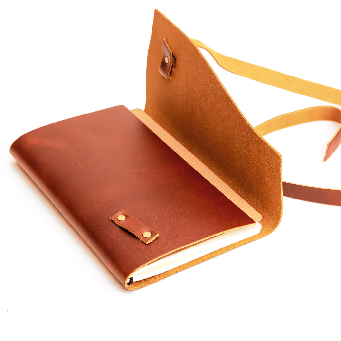 Madrone*Large | Wrap Journal open