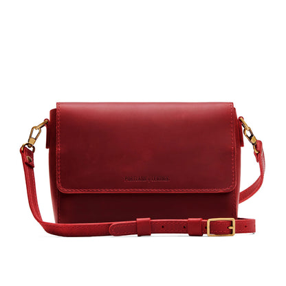 Phoenix*Medium | Leather Crossbody Bag with Magnetic Messenger Bag