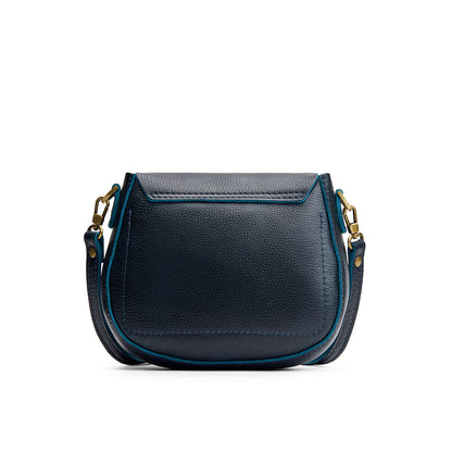 Boreal*Small | Petite leather Crossbody with a flap and magnetic closure