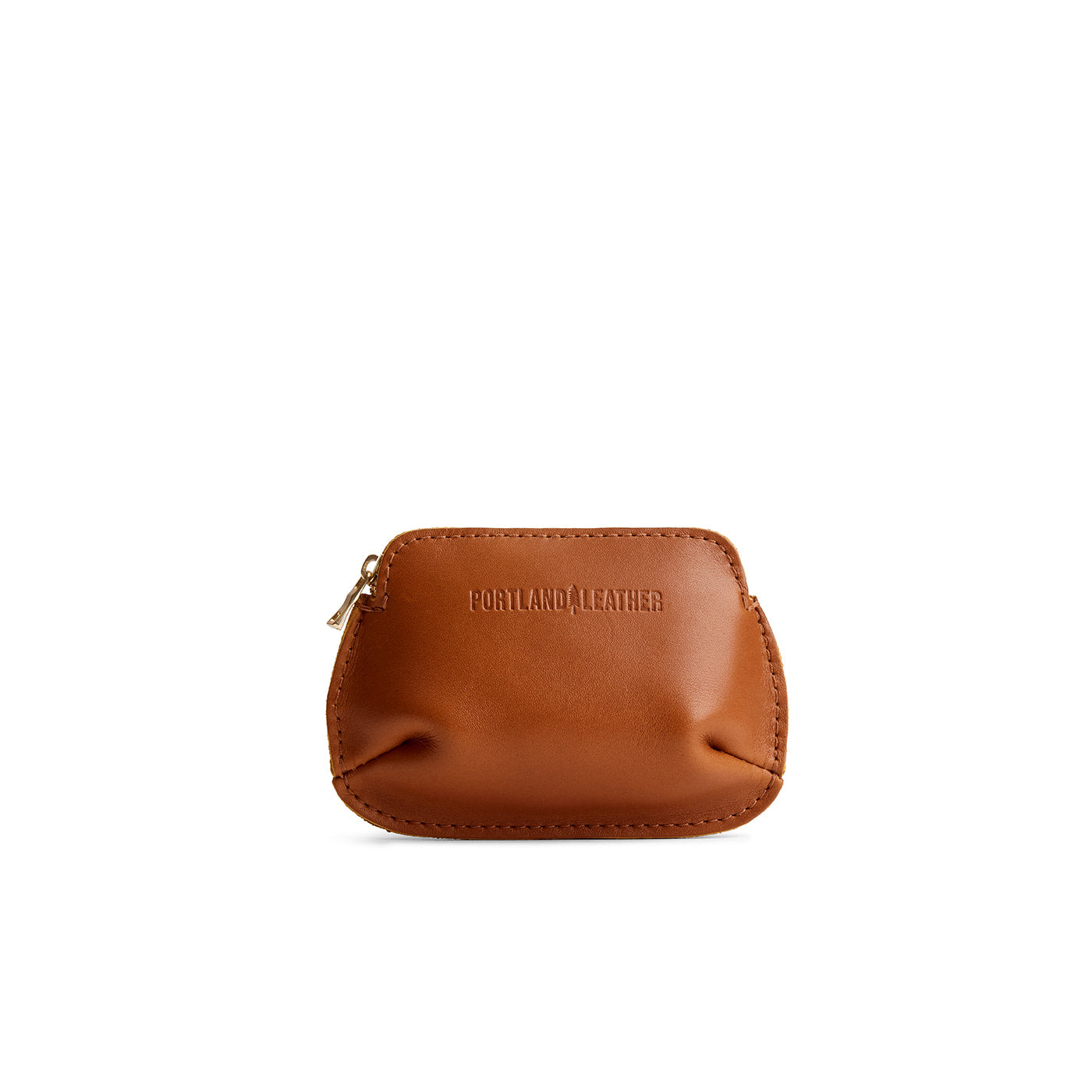 Honey*Small | Small pouch with top zipper and curved edges