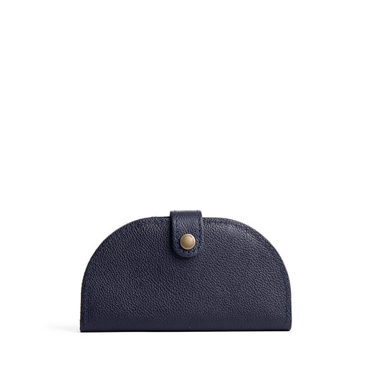 Night Owl | Semicircle bifold wallet with snap closure